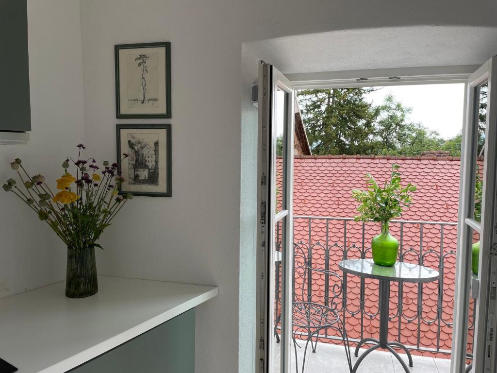 Balkón nebo terasa v ubytování B&B Apartment for2