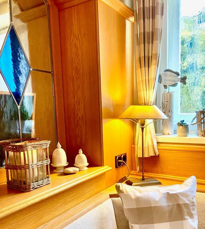 Postel nebo postele na pokoji v ubytování Hotel Fischerhaus