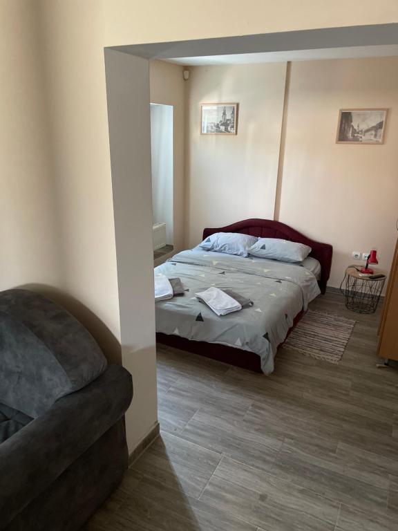 A bed or beds in a room at Vila Belilo