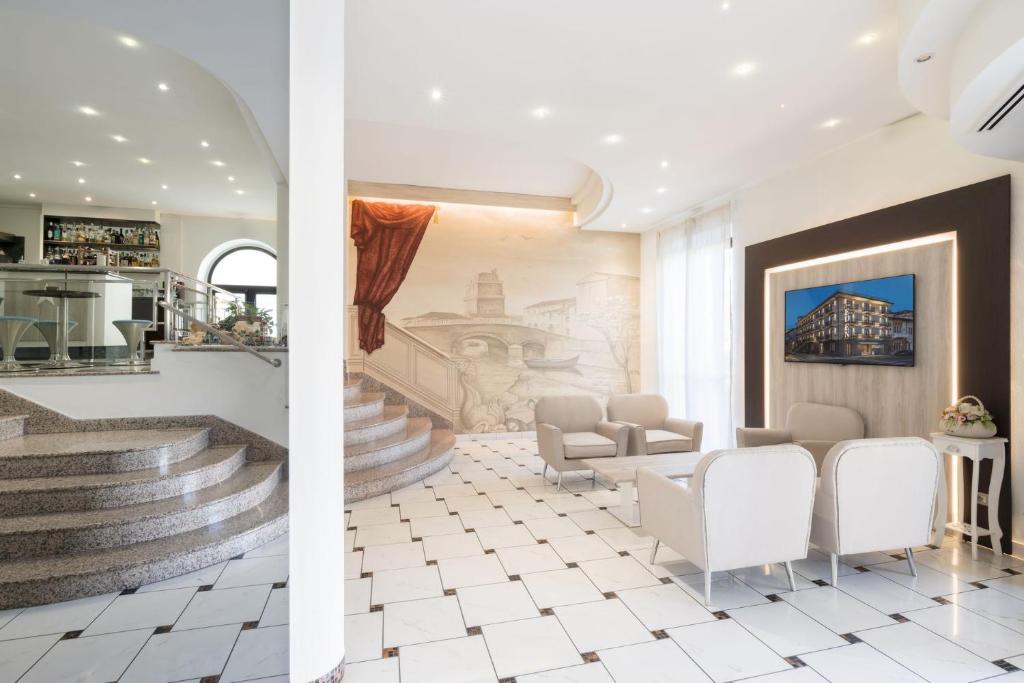 Posezení v ubytování Hotel Eden