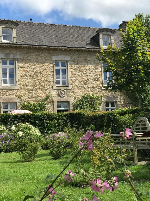Zahrada ubytování Manoir Saint-André,B&B de charme