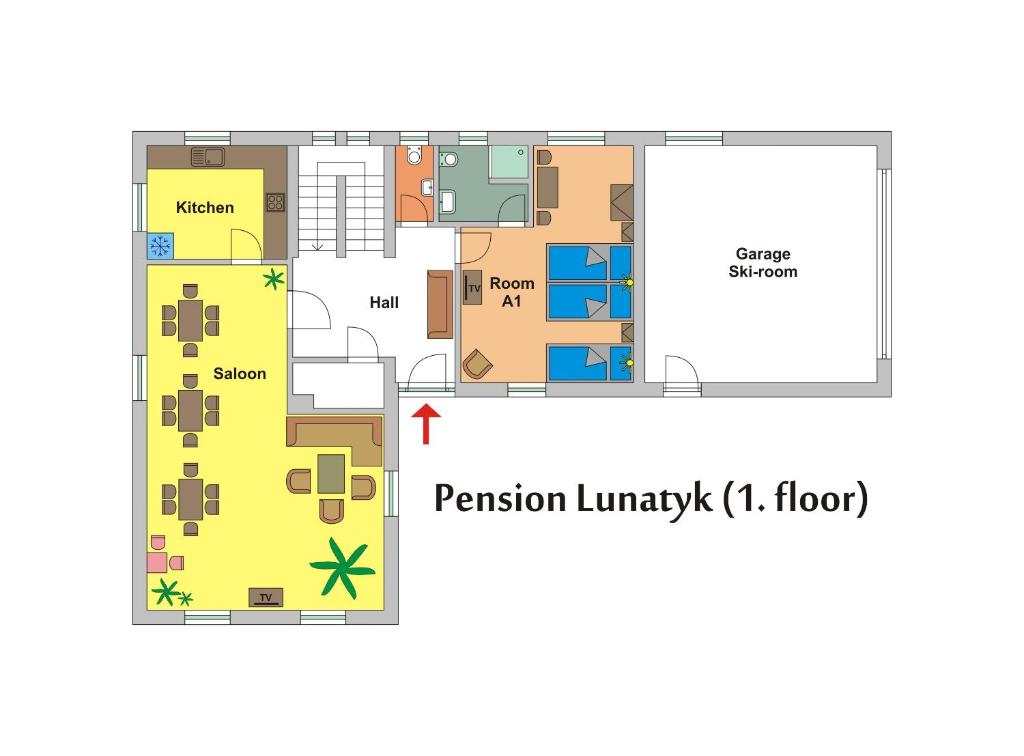 Pension Lunatyk - Holiday Home