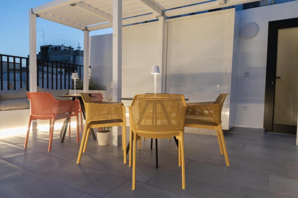 Balkón nebo terasa v ubytování Harmonies BnB