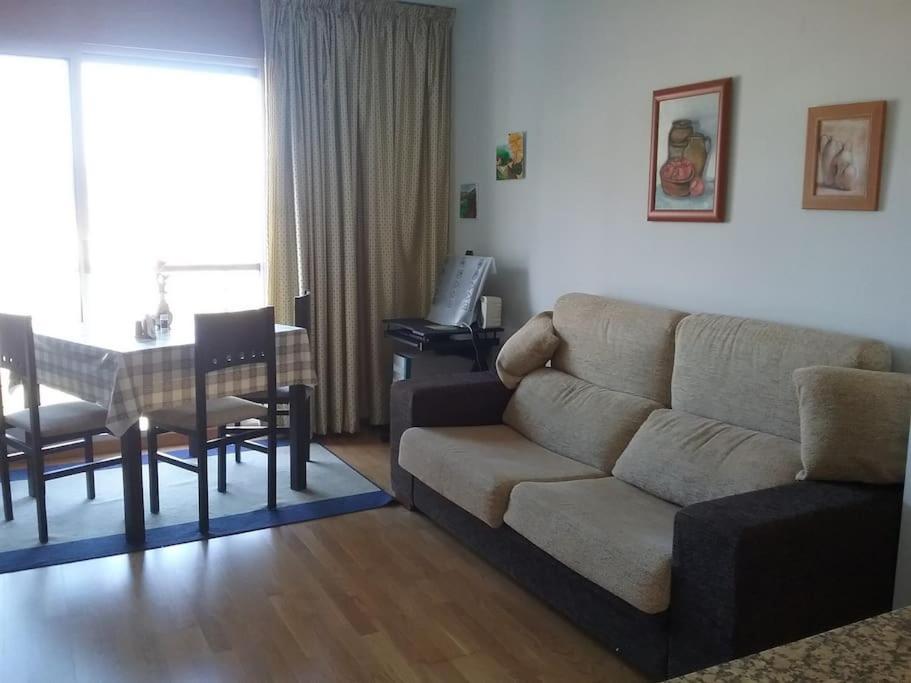 Χώρος καθιστικού στο Loue appartement à A Guarda