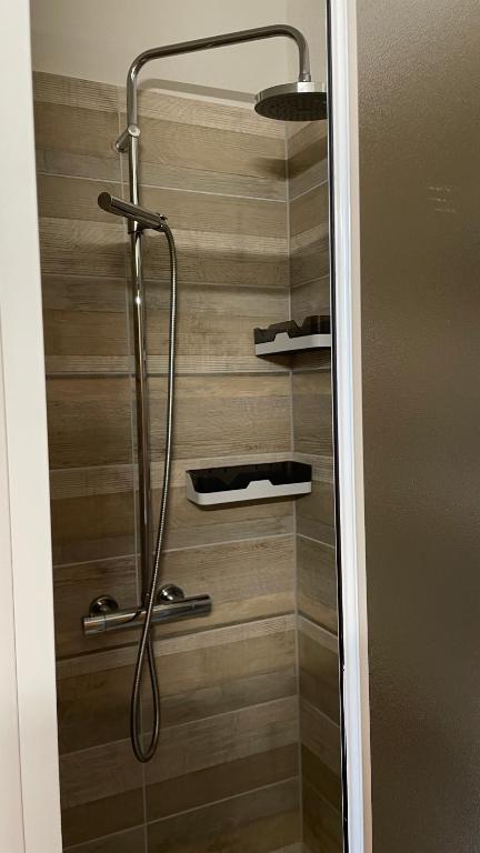 Koupelna v ubytování Ferienwohnung Rustico ai Monti