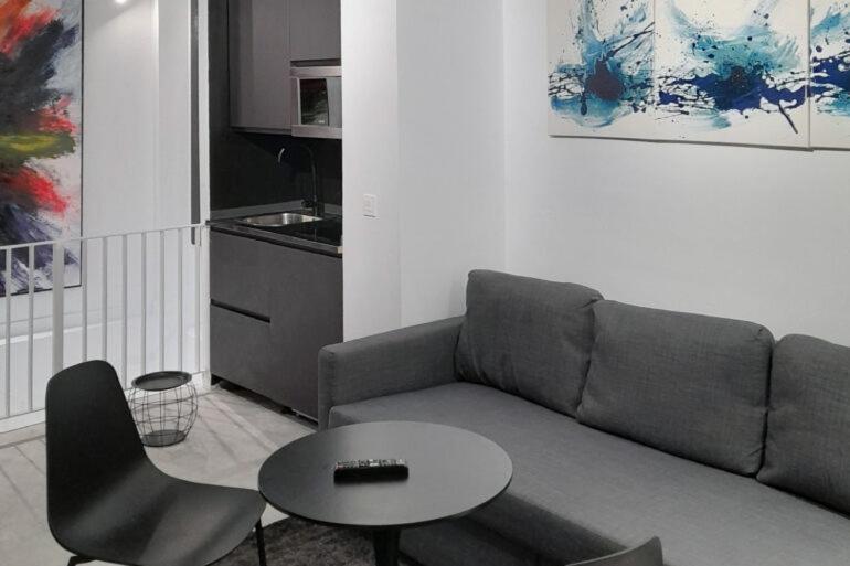 Posezení v ubytování Innova Spaces Málaga