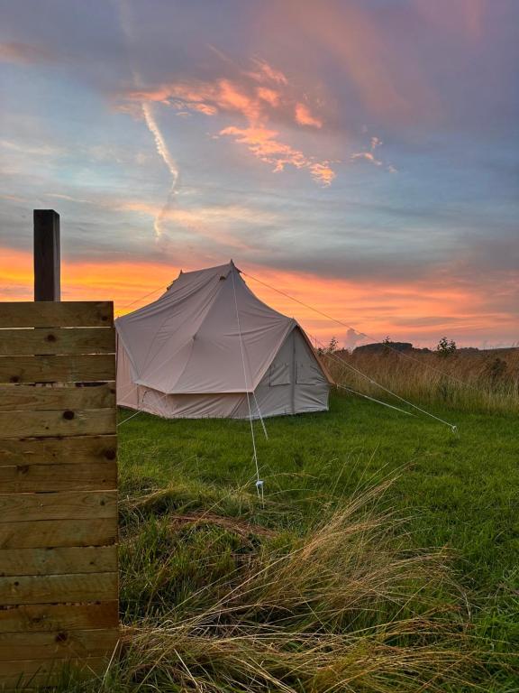Příroda nedaleko luxury tent
