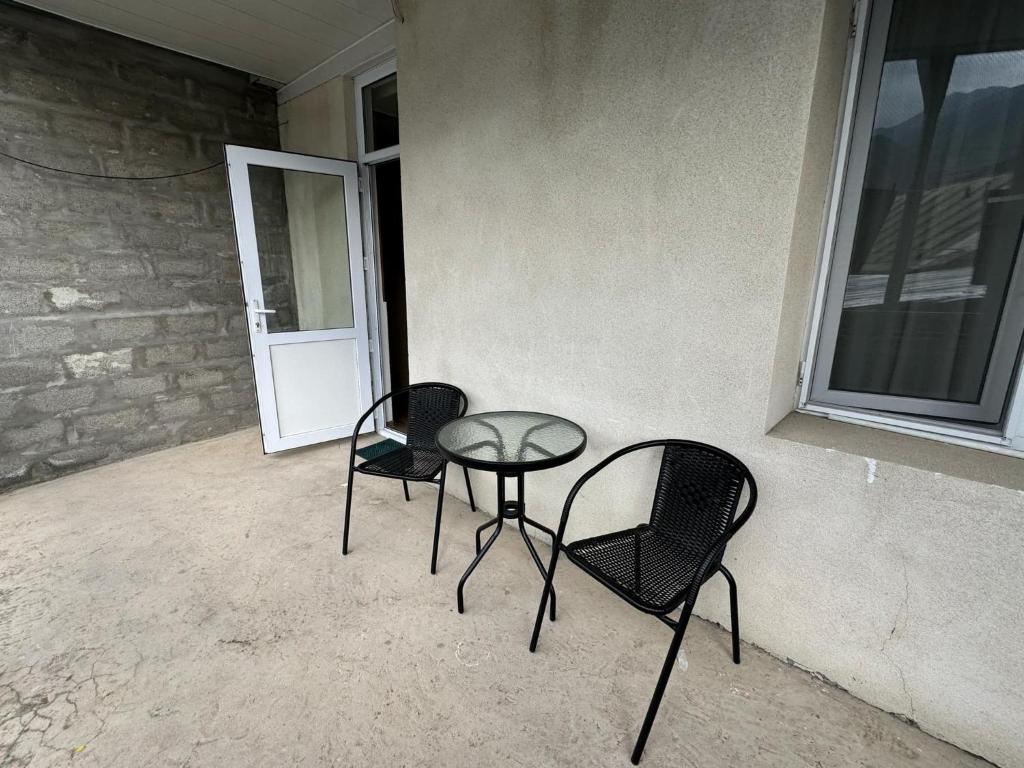 Balkón nebo terasa v ubytování Mikheil Pitskhelauri Guest House