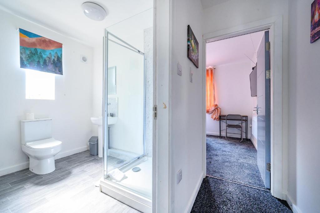 Koupelna v ubytování -RA 2F 421- For your Relaxed,Cosy stay,Parking