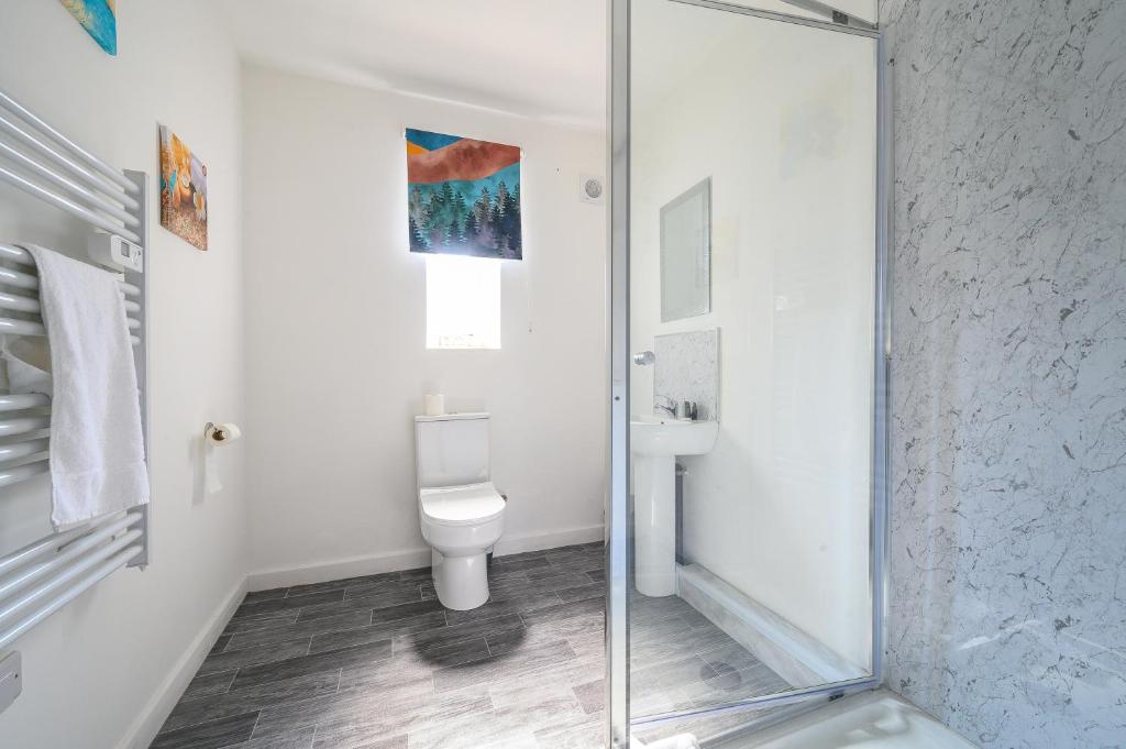 Koupelna v ubytování -RA 2F 421- For your Relaxed,Cosy stay,Parking