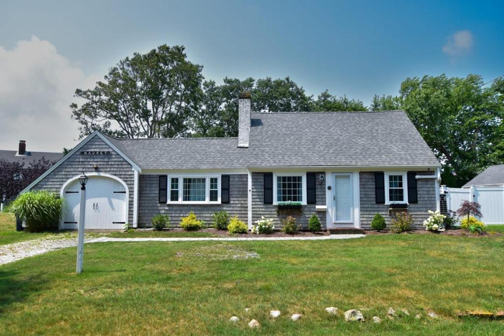 Bygningen som feriehuset ligger i