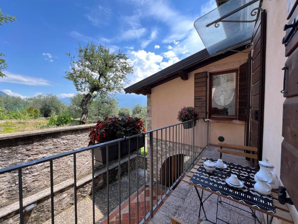 Balkón nebo terasa v ubytování Casa Fornico 2, vista lago e patio