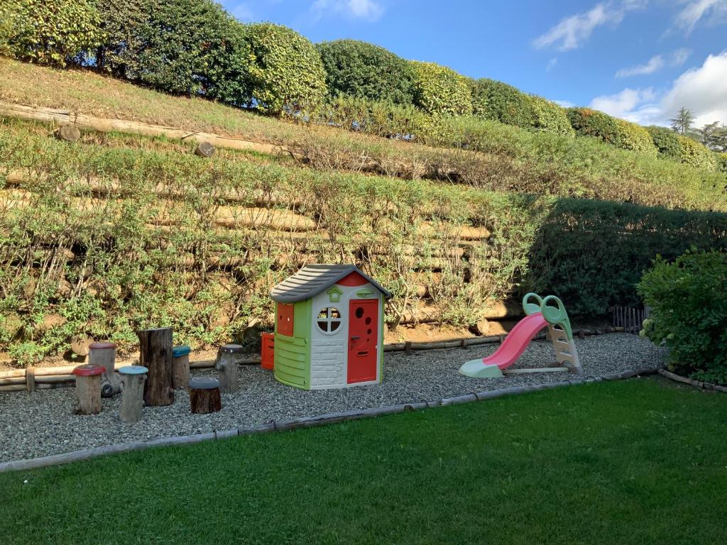 Zahrada ubytování B&B Le Piote