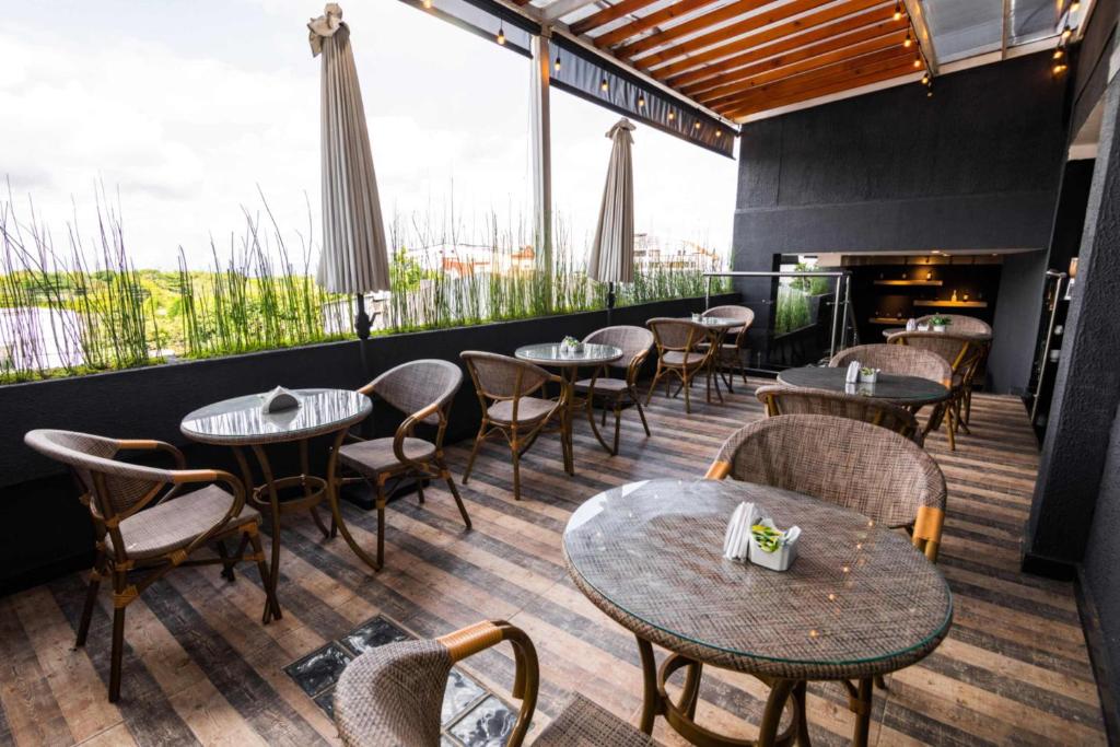 Posezení v ubytování Hotel Z3 Pereira