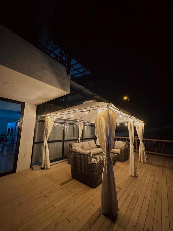 Posezení v ubytování Casa Fénix