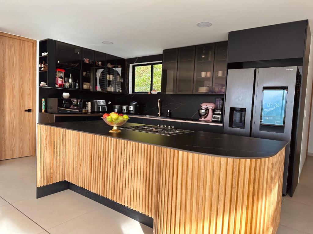 Kuchyň nebo kuchyňský kout v ubytování Casa Fénix