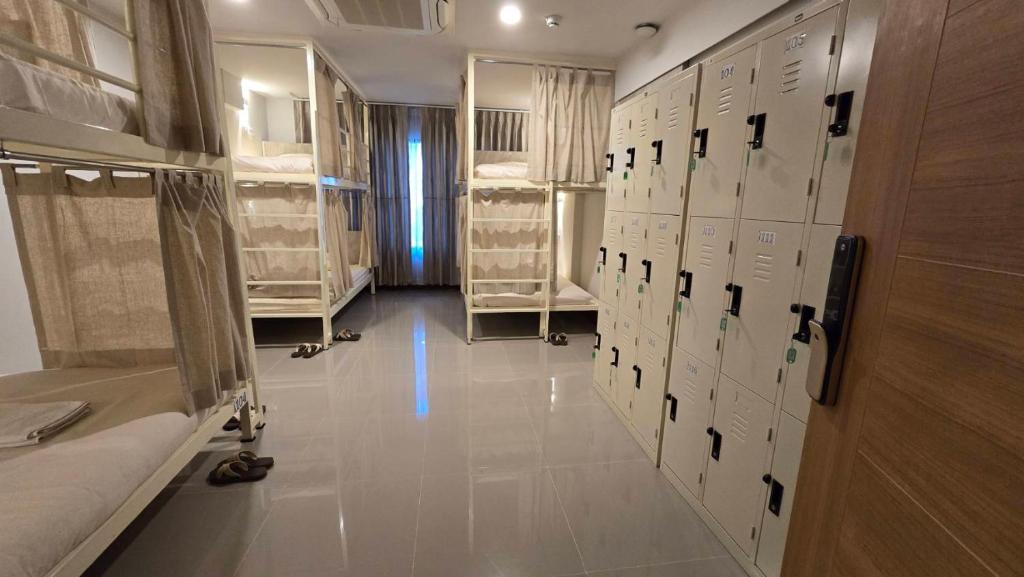 
Bunk Bed in Male Dormitory Room 
