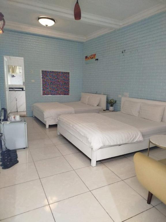 Postel nebo postele na pokoji v ubytování Hanoi Jade Hostel