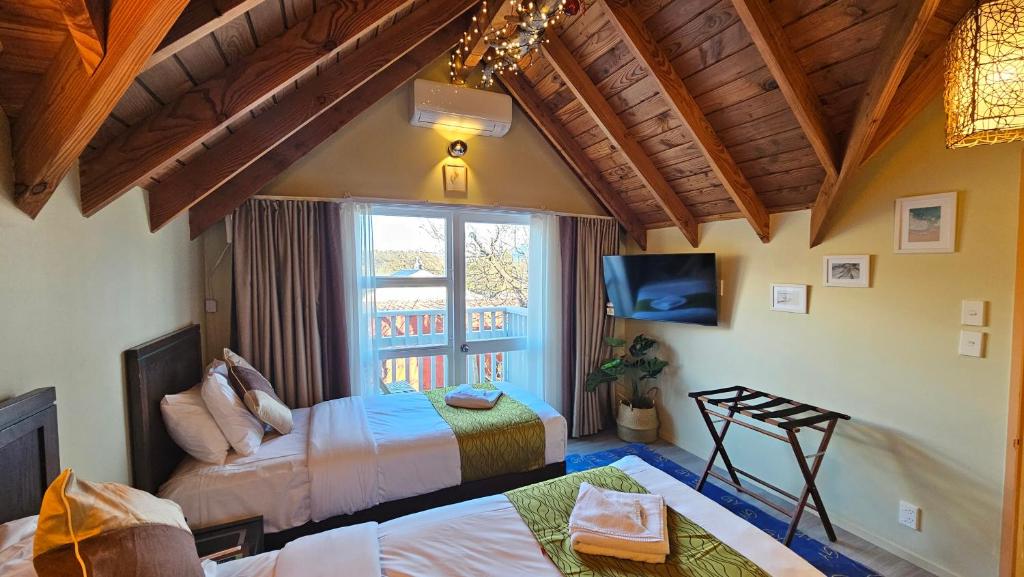 Postel nebo postele na pokoji v ubytování GY BOUTIQUE HOTEL
