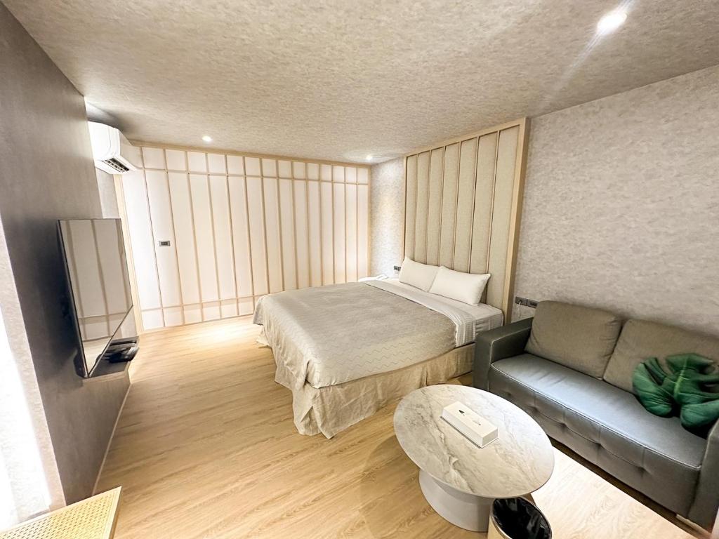 Postel nebo postele na pokoji v ubytování Fair Tale Motel - Sea