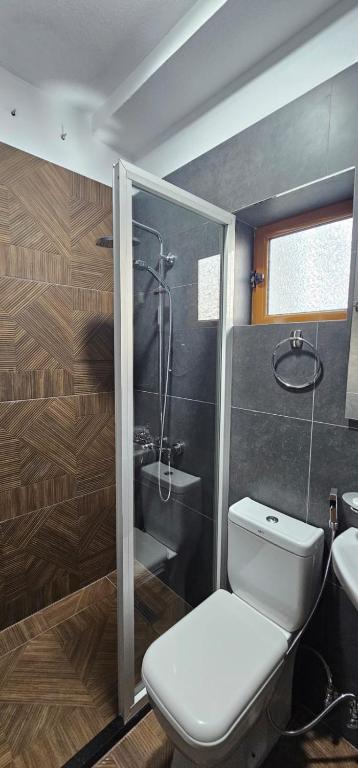 Koupelna v ubytování Hotel Sofra