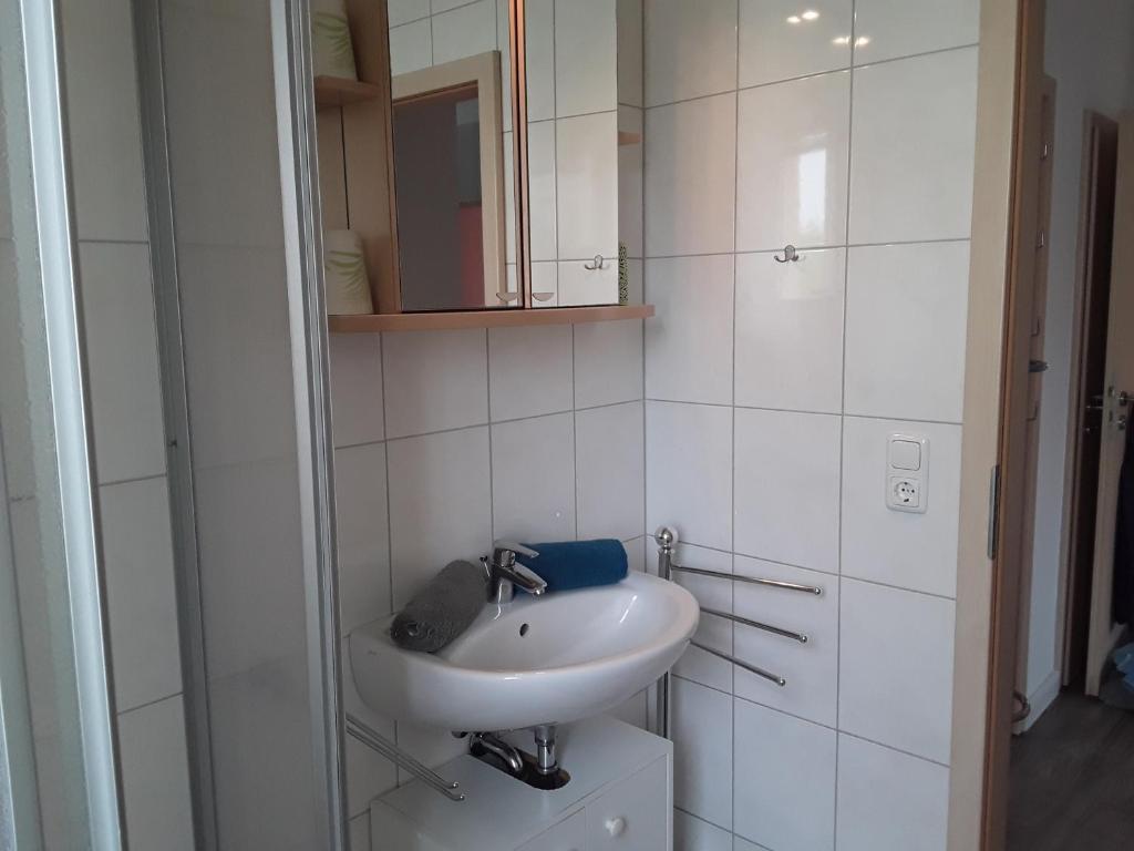 Koupelna v ubytování Ferienhaus Bolliger Apartment 1