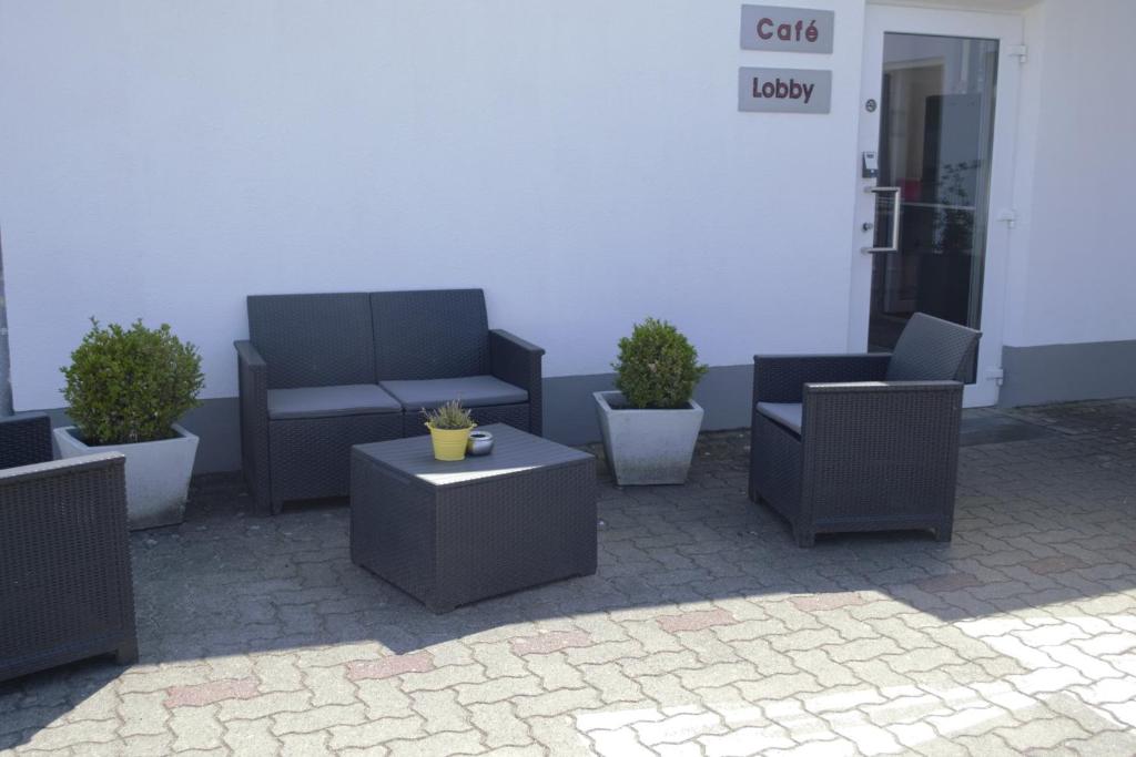 Posezení v ubytování Hotel Lüneburg Süd