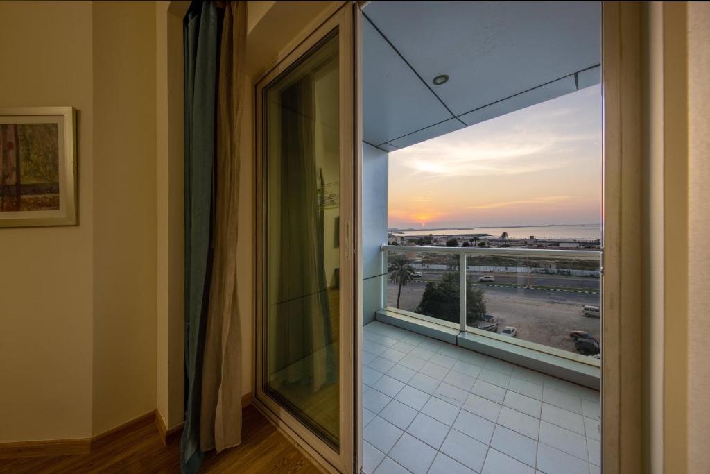 Balkón nebo terasa v ubytování TIME Ruby Hotel Apartment