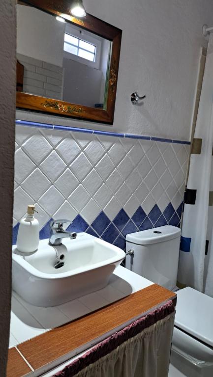 Koupelna v ubytování Casa Santana Segura