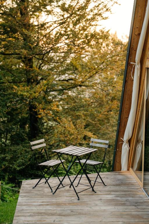 Fotografie z fotogalerie ubytování A-frame Forest Nest v destinaci Cerklje na Gorenjskem