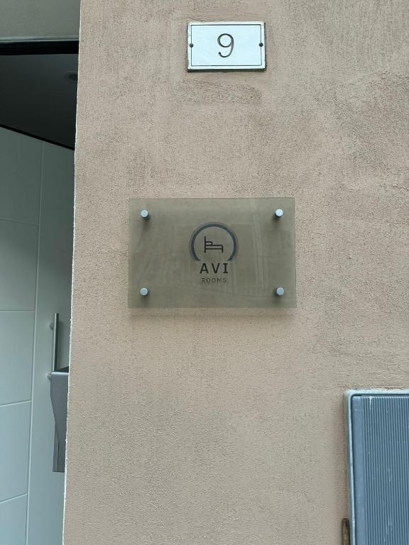Certifikát, hodnocení, plakát nebo jiný dokument vystavený v ubytování Avi Rooms