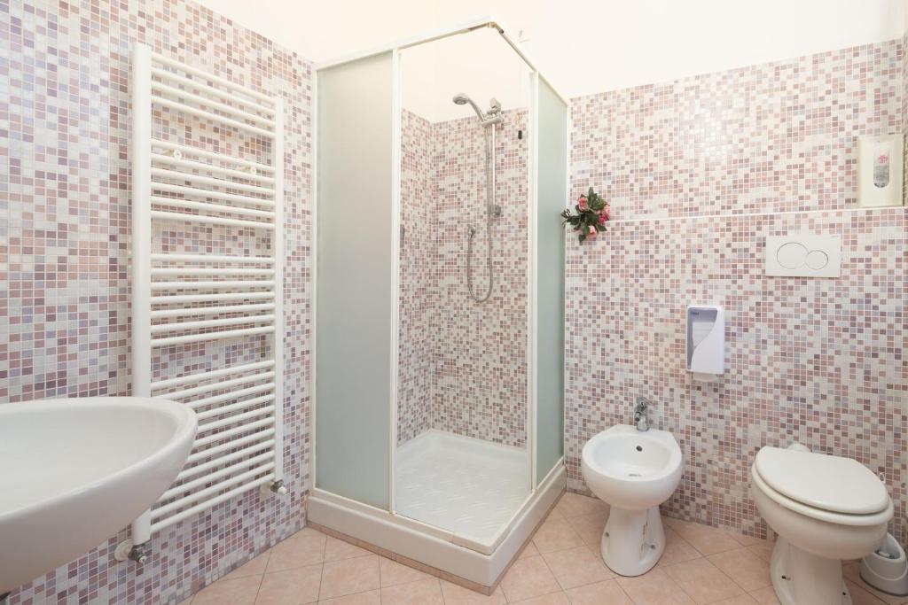 Kúpeľňa v ubytovaní Hotel Jolì