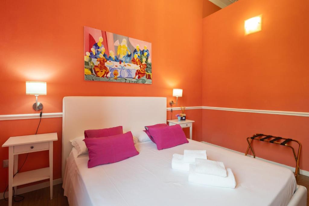 Posteľ alebo postele v izbe v ubytovaní Hotel Jolì