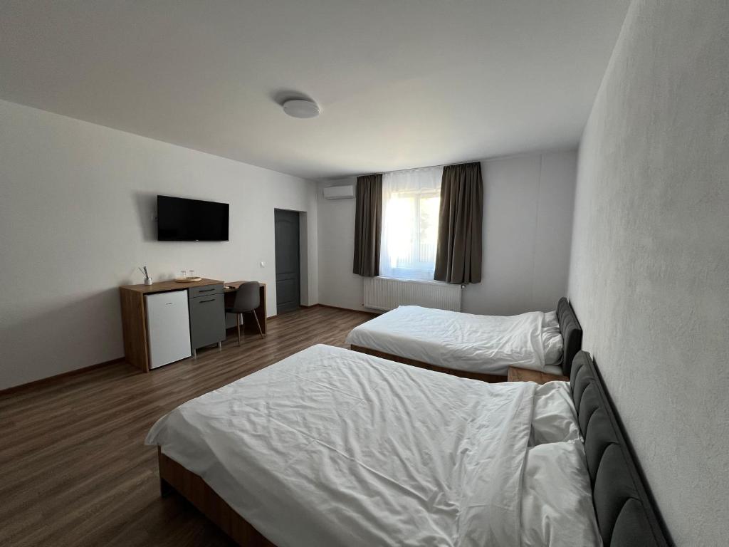 Postel nebo postele na pokoji v ubytování Salin Home