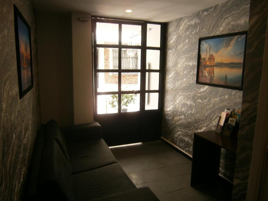 A seating area at Nos Istanbul