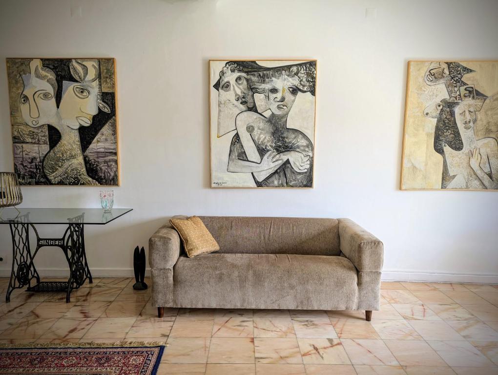 Posezení v ubytování Casa Estrela - Sea & Art Guesthouse