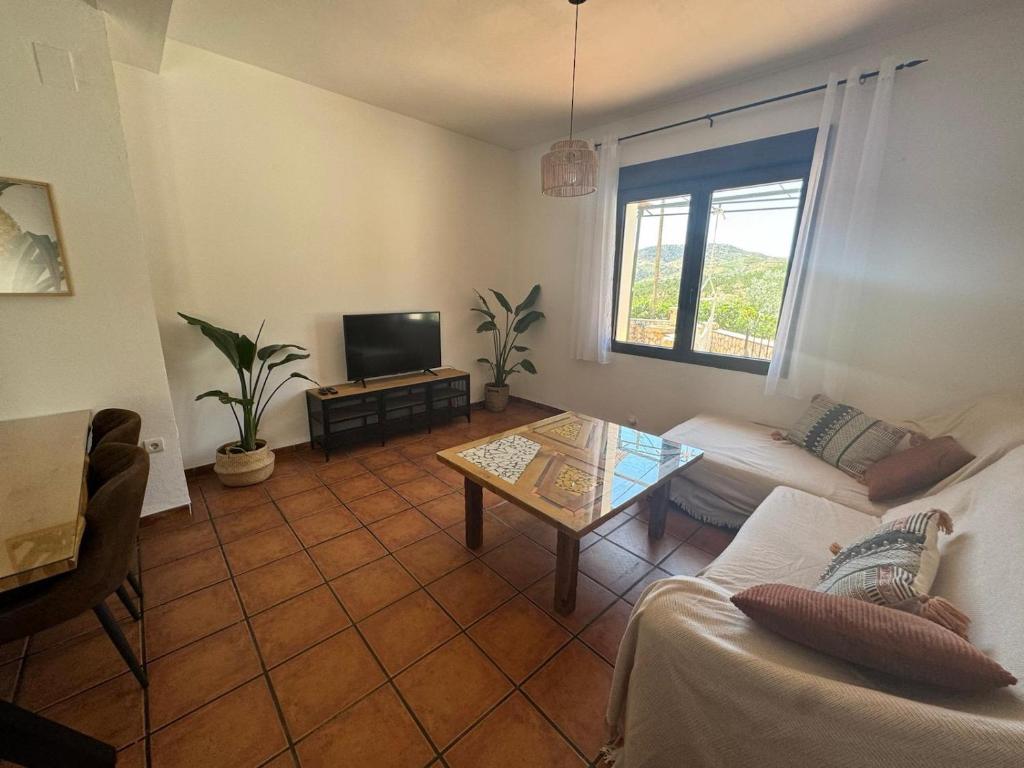 Posezení v ubytování Casa Rural Sabika