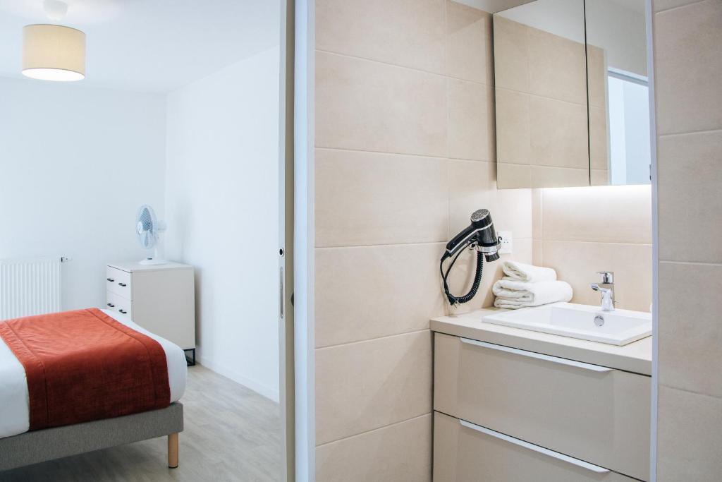 Kúpeľňa v ubytovaní Twenty Business Flats Lille - Bayard