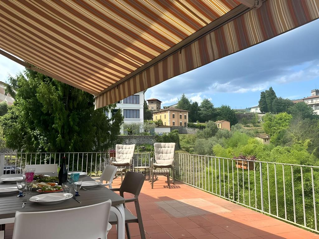 Balkón alebo terasa v ubytovaní Al Sasso, Barga
