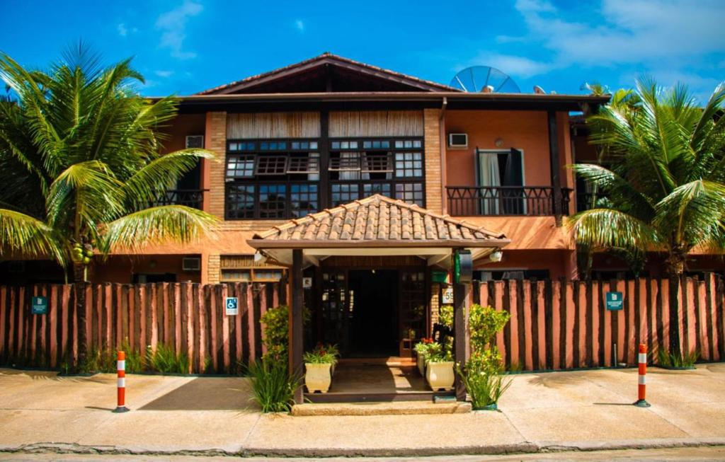 O edifício em que o hotel se localiza