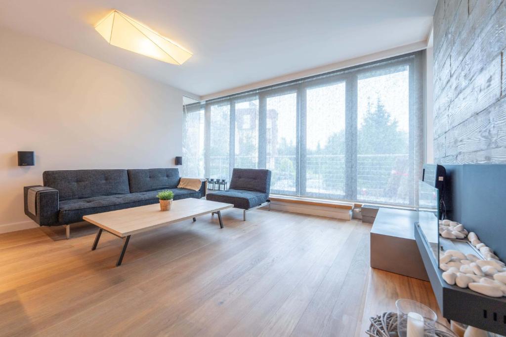 Posezení v ubytování Apartament Zeta Park 3 - w centrum Ustronia - Dream Apart