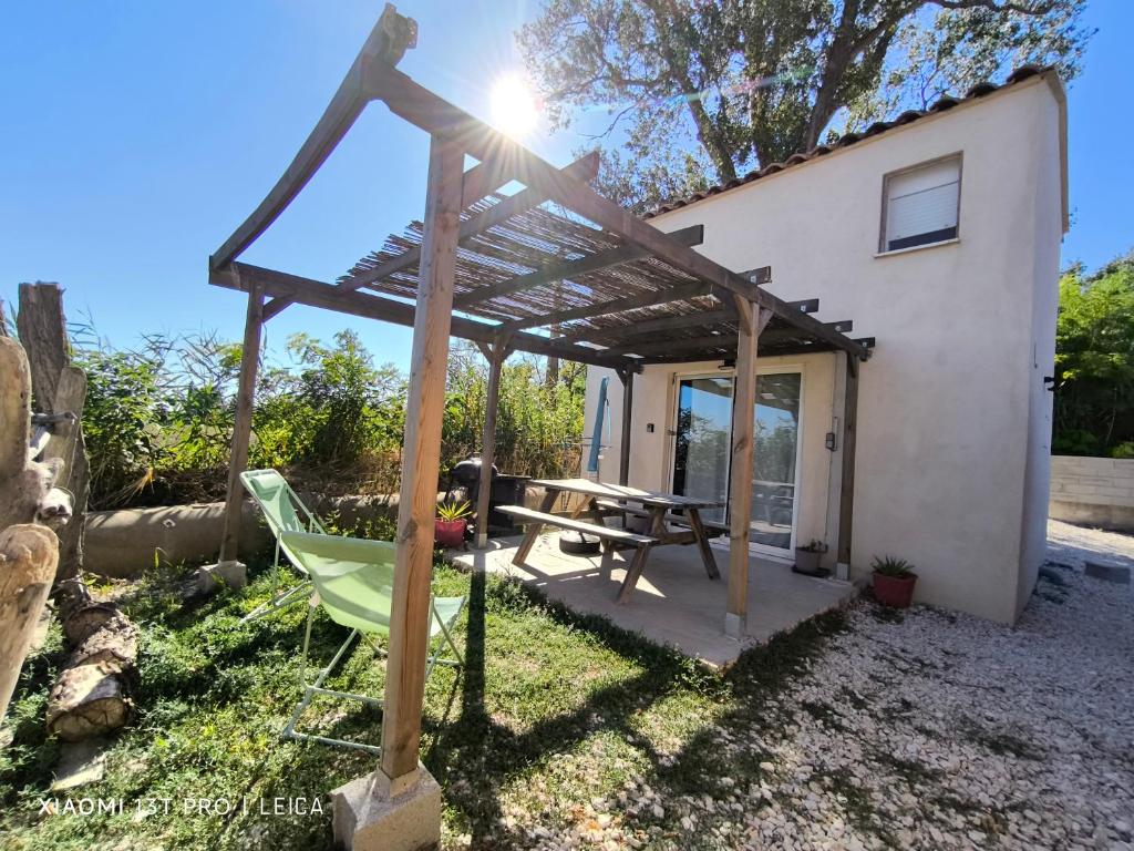 Κήπος έξω από το Appartement au coeur des rizières
