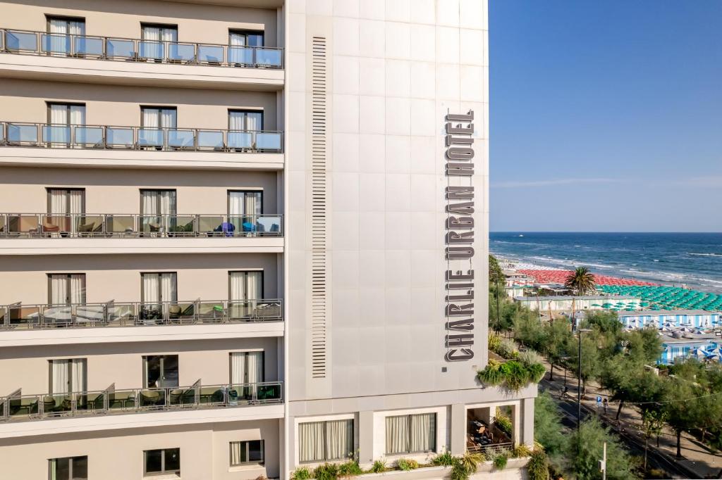 Nespecifikovaný výhled na moře nebo výhled na moře při pohledu z hotelu