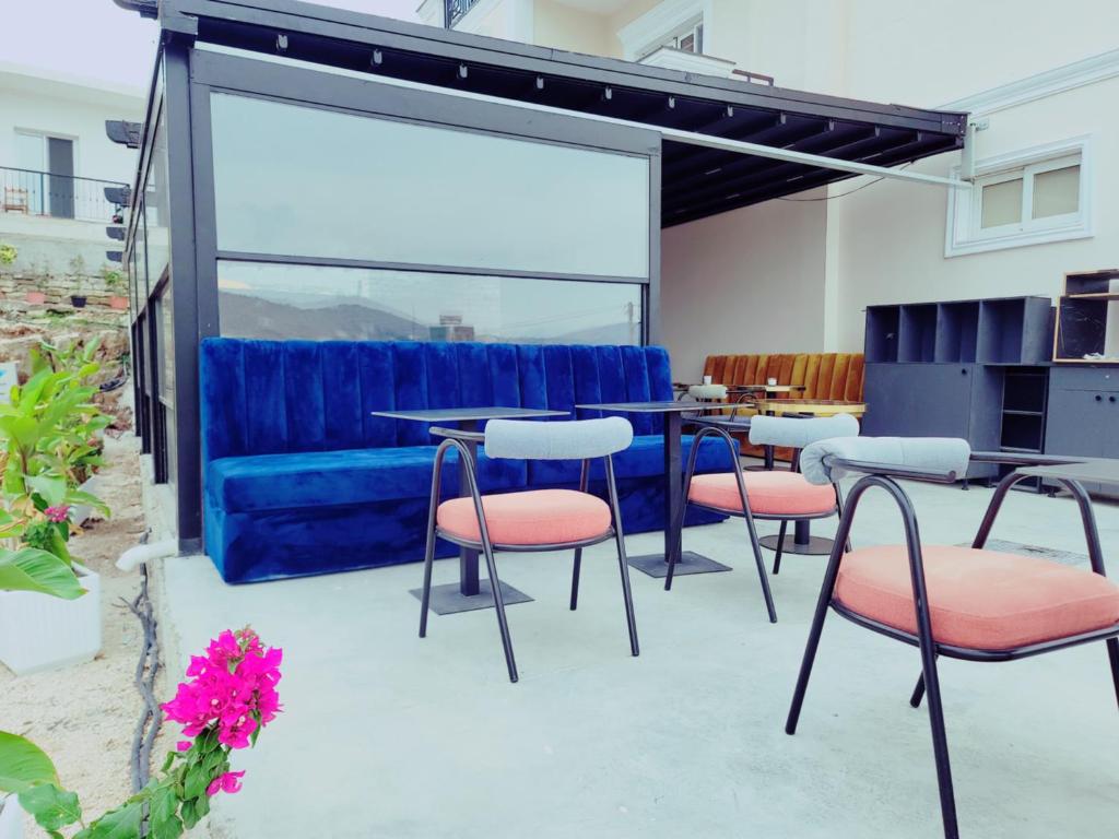 Balkón nebo terasa v ubytování Almar Boutique Hotel