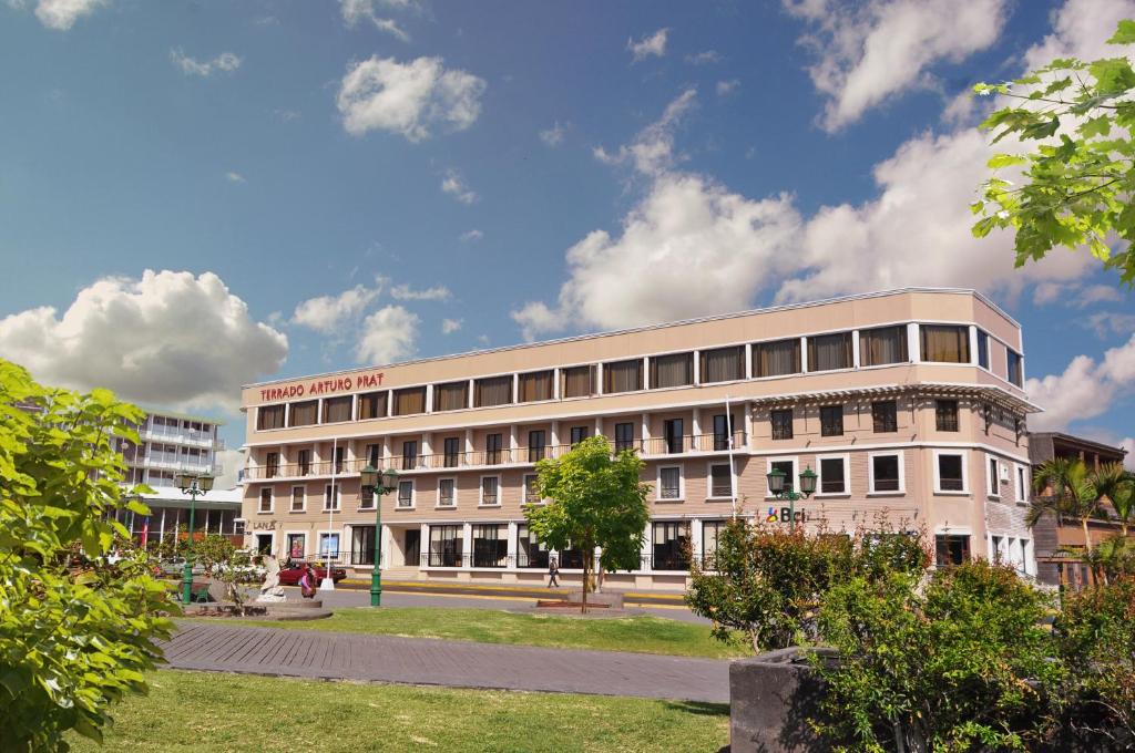 Budova, kde se hotel nachází