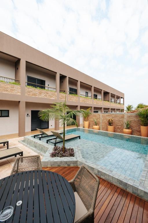 Bazén v ubytování Villa Nova Hotel nebo v jeho okolí