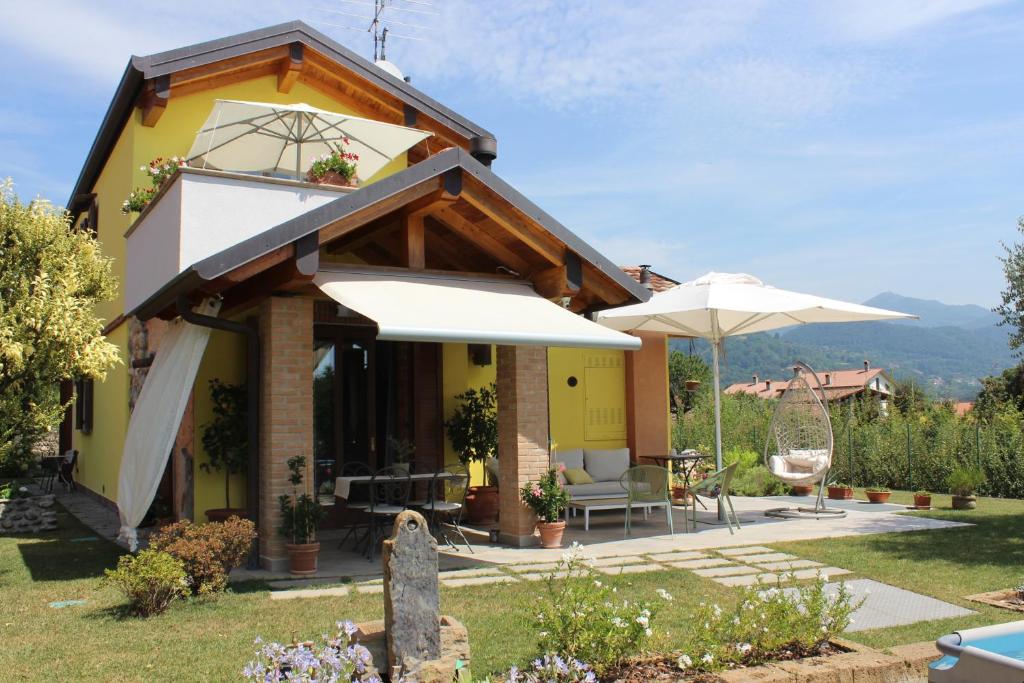 Nespecifikovaný výhled na hory nebo výhled na hory při pohledu z bed and breakfast