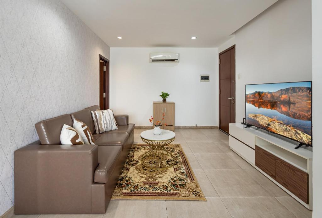 Căn hộ 2 phòng ngủ nhìn ra cảnh thành phố