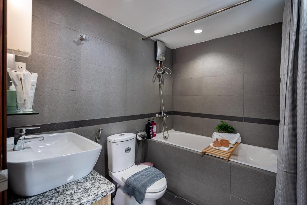 Căn hộ 2 phòng ngủ nhìn ra cảnh thành phố