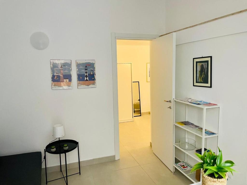 TV a/nebo společenská místnost v ubytování Nonna Jaca Apartment